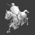 Medieval Baron charging - Mounted knight image