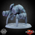 Tank Mech (pre-supported included) 24mm Base image