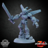 Scout Mech (pre-supported included) 24mm Base image