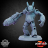 Battle Mech II (pre-supported included) 24mm Base image
