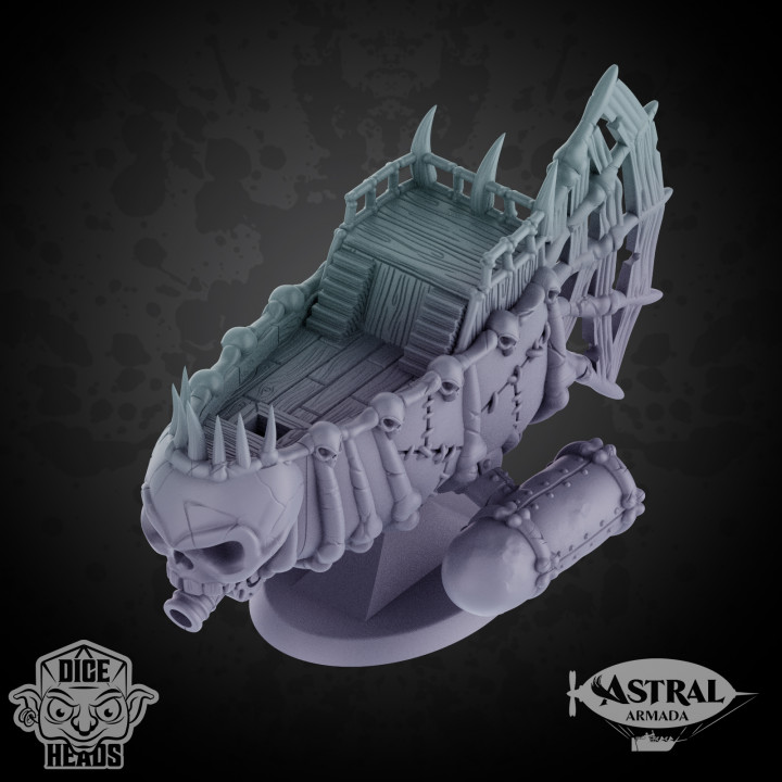 Necromancer Skiff Astral Ship (miniature version)'s Cover