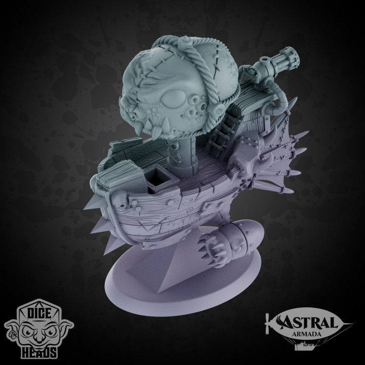 Goblin Attack Skiff Astral Ship (miniature version)'s Cover