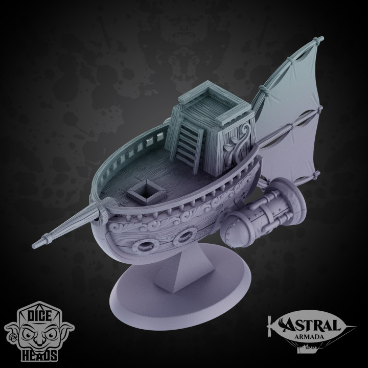 $3.99Trade Skiff Astral Ship (miniature version)