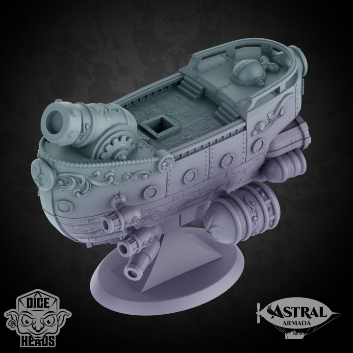 Artificer Dreadnought Astral Ship (miniature version)'s Cover
