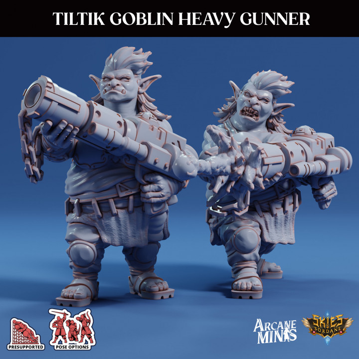 Tiltik Goblin Heavy Gunner's Cover
