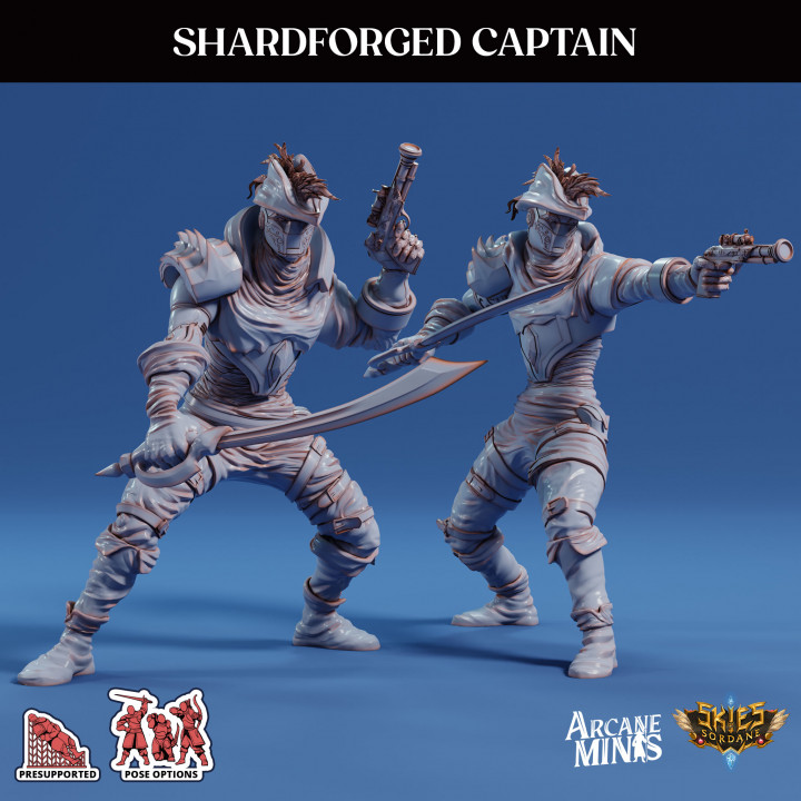 Shardforged Captain's Cover