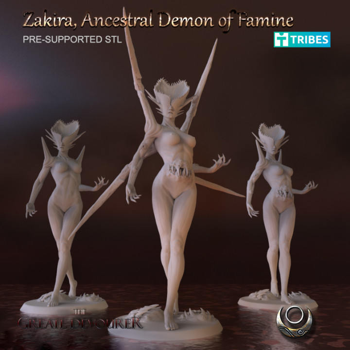$6.00Zakira, Ancestral Demon of Famine