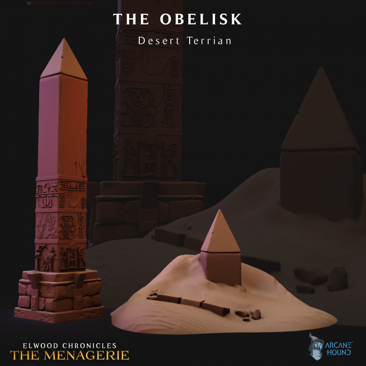 Desert Obelisk - Support Free's Cover