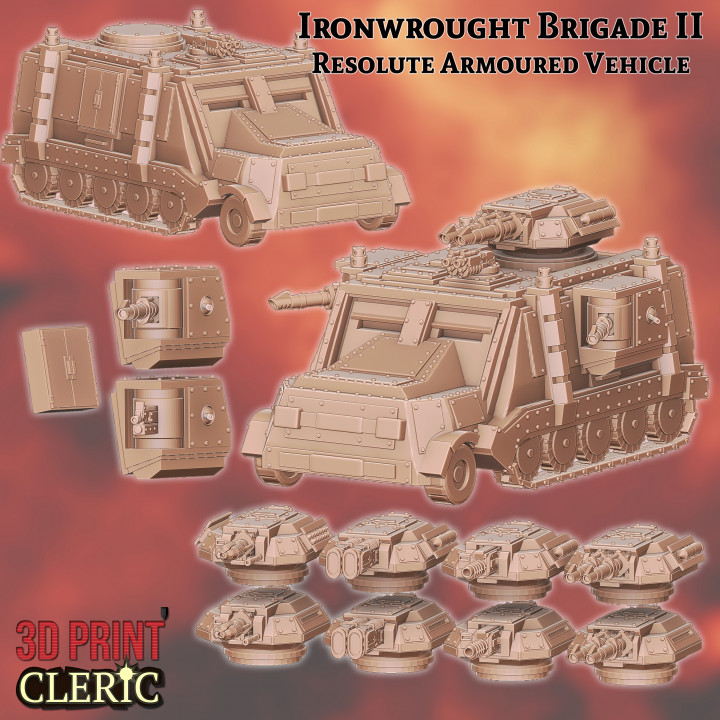 $2.00Ironwrought Brigade II - Armoured Vehicle Pack I