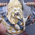 Lion-folk Barbarian - Ezeqial print image