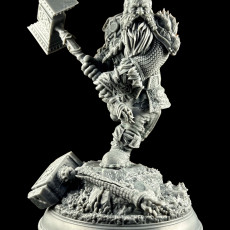 Picture of print of Elite Dwarf Barbarian - Rend 'Madbeard' Mathias
