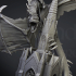 Ezekiel, Lord Necromancer on Flying Monster - Highlands Miniatures image
