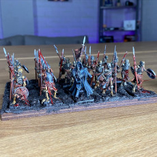 Picture of print of Skeleton Warriors Unit - Highlands Miniatures