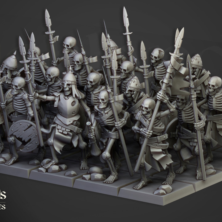 $20.00Skeleton Warriors Unit - Highlands Miniatures