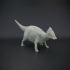 Parasaurolophus baby standing - dinosaur image