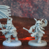 DWARF: Dwarves in Full Plate armors /Modular/ /Pre-supported/ print image