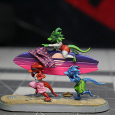 Picture of print of Kobold surfers
