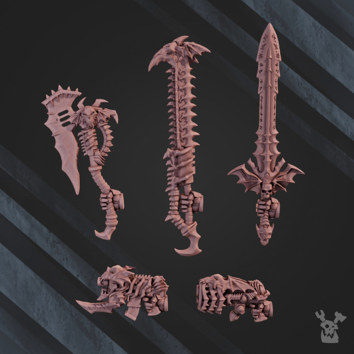 $3.90Nocturnal Commander weapons upgrade set x5