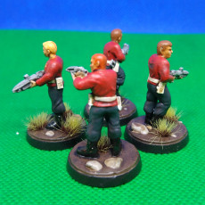 Picture of print of Away Team Red