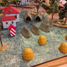 Picture of print of Rural accessories for wargame - 28mm