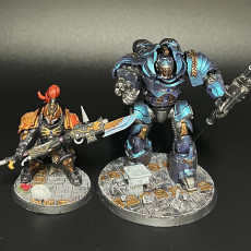 Picture of print of Cyber Forge Red vs Blue Milo Fidelis Dreadnought