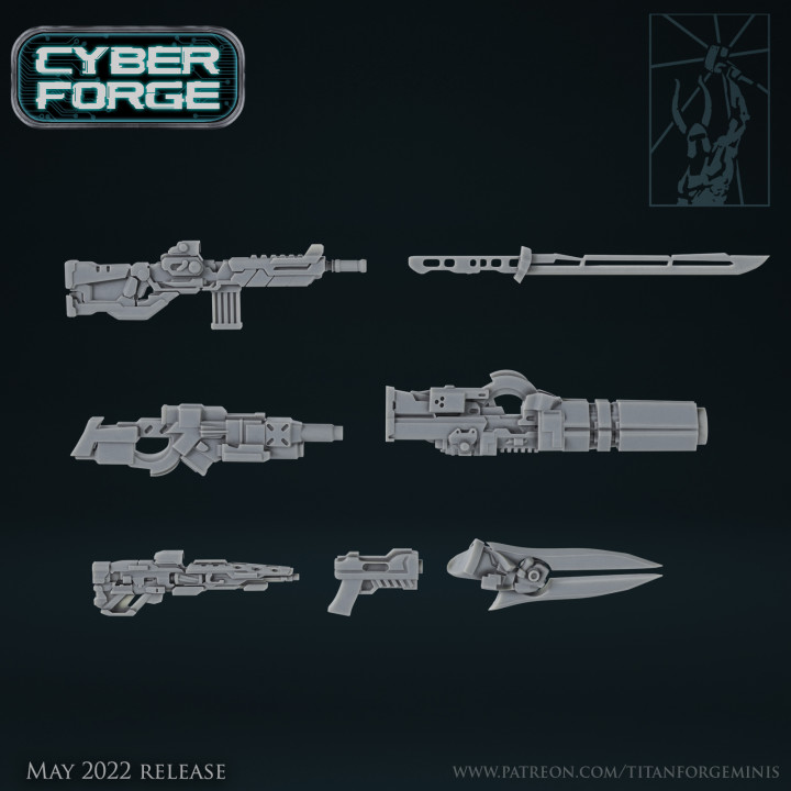 $5.00Cyber Forge Red vs Blue Weapon Pack