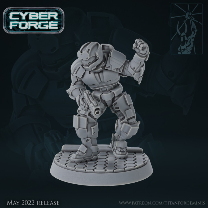 $5.00Cyber Forge Red vs Blue Blueone