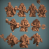 Dwarf Female Unit (10) (pre-supported) image