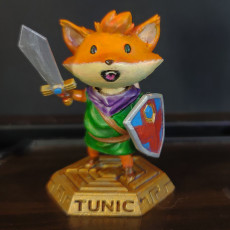 Picture of print of TUNIC fan art