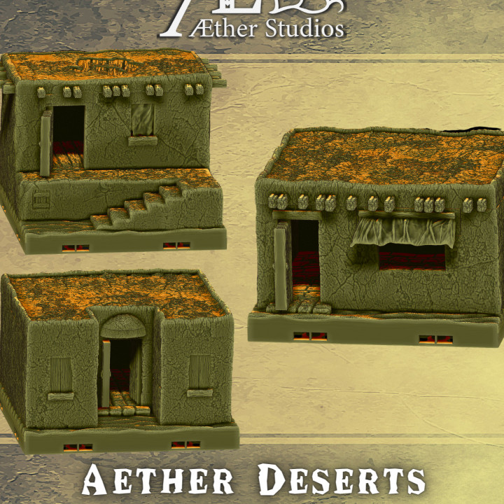 $6.00AEDSRT5 – Aether Desert Dwellings II