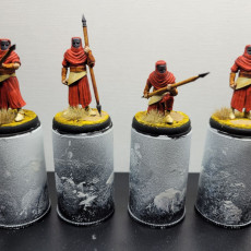 Picture of print of Night’s Cult Zealots with Spears Bundle (3 miniatures) – 3D printable miniature – STL file