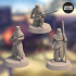 Night’s Cult Zealots with Spears Bundle (3 miniatures) – 3D printable miniature – STL file image