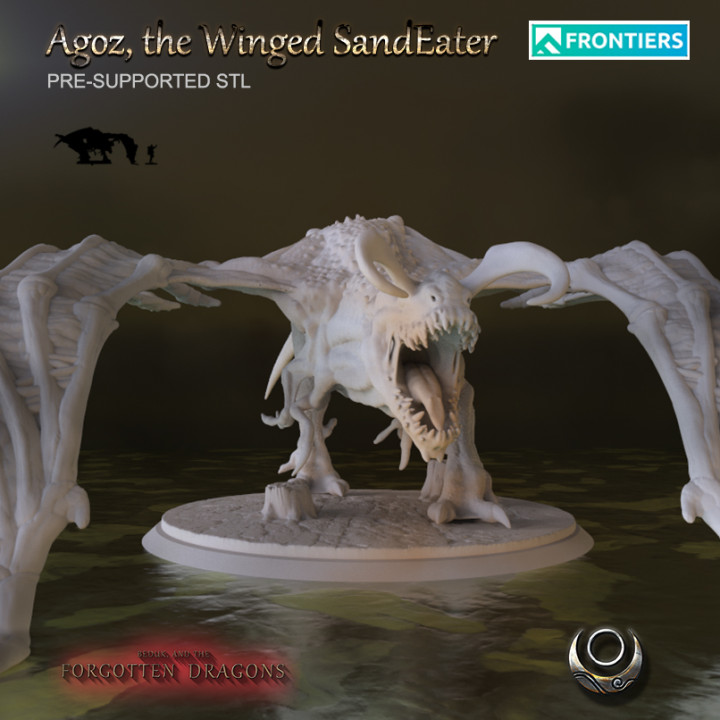 Agoz, the Winged SandEater's Cover