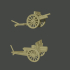 6-15mm Russian Great War Artillery: Putilov M1900 & M1910 Howitzer WWI-RU-2 image