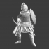 Mongol warrior - dismounted medieval steppe warrior image