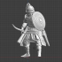 Mongol warrior - dismounted medieval steppe warrior image