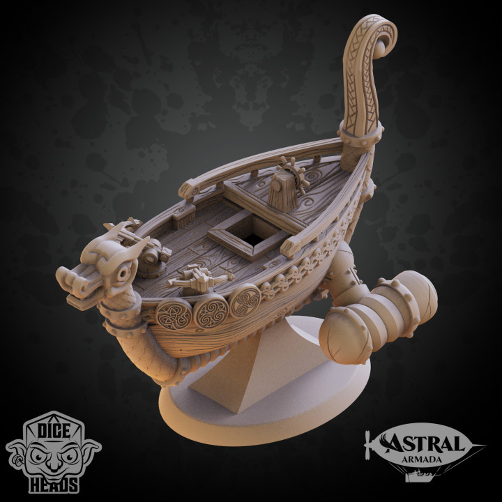 Viking Long Boat Astral Ship (Large Version)'s Cover