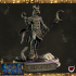 Khonsu, God of The Moon Diorama (Pre-supported) image