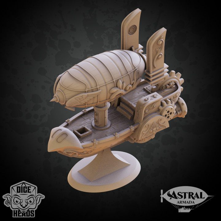 Steam Punk Airship Astral Ship (Large Version)'s Cover