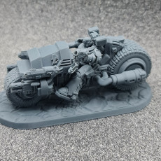 Picture of print of 500 Followers! FREE stl Imperial Marines attack bikes