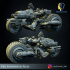 500 Followers! FREE stl Imperial Marines attack bikes image
