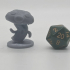 Kirby inspired, Cappy , Tabletop DnD miniature image