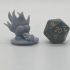 Kirby inspired, Hothead, Tabletop DnD miniature image