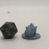 Kirby inspired, Needlous, Tabletop DnD miniature image