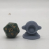 Kirby inspired, Swallow Kirby, Tabletop DnD miniature image
