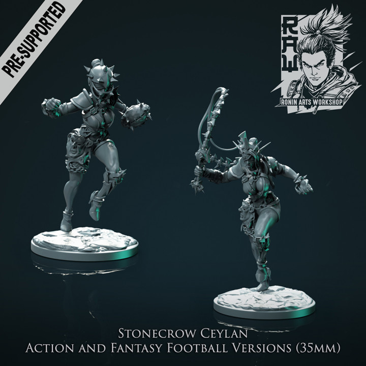 $5.99Ceylan The Enforcer - 35mm Stonecrow (Action and Football Pose)