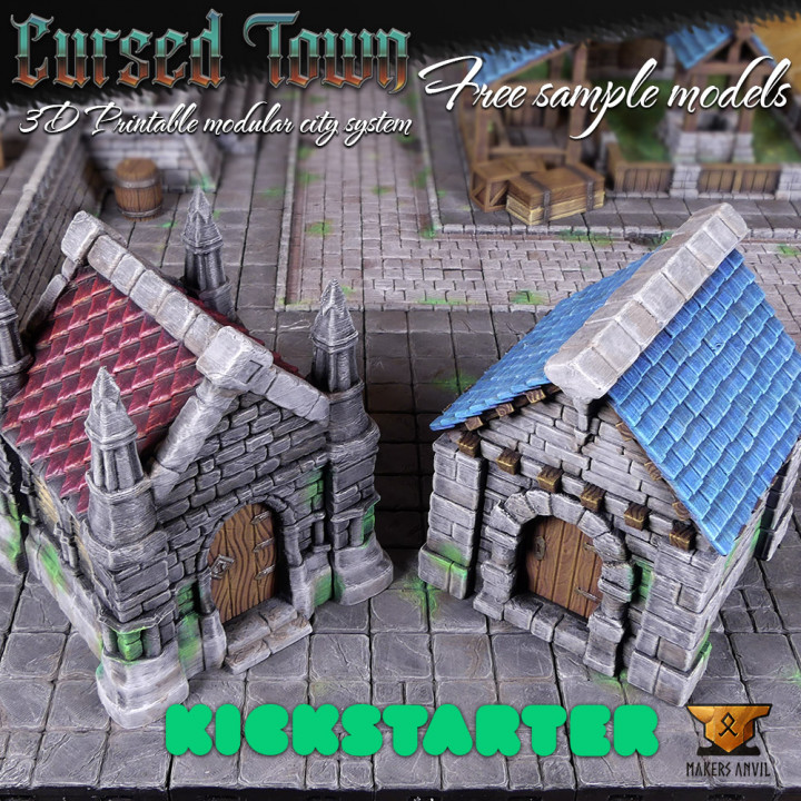 Cursed Town - Small Houses - Free Sample