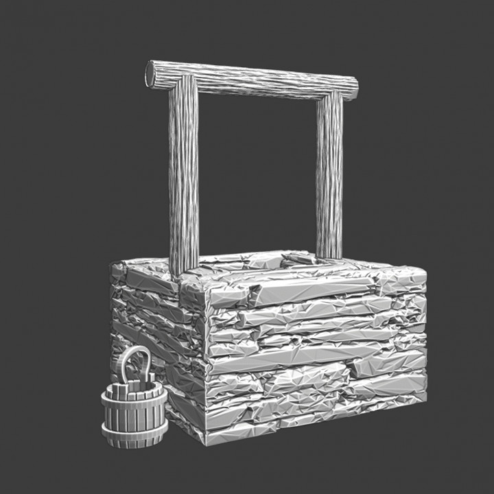 $1.00Simple medieval well