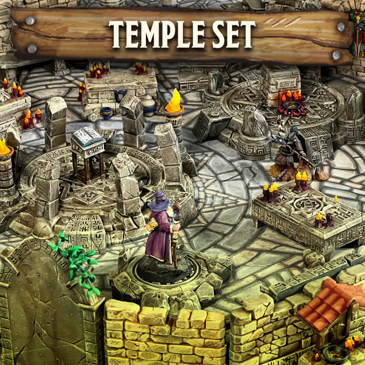 Temple Set (Pre-Supported)'s Cover