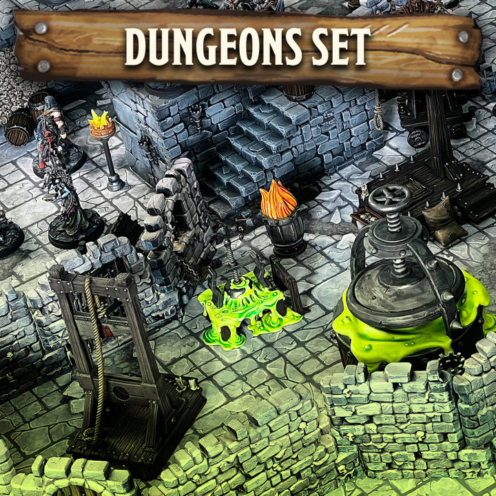 Dungeons Set (Pre-Supported)'s Cover